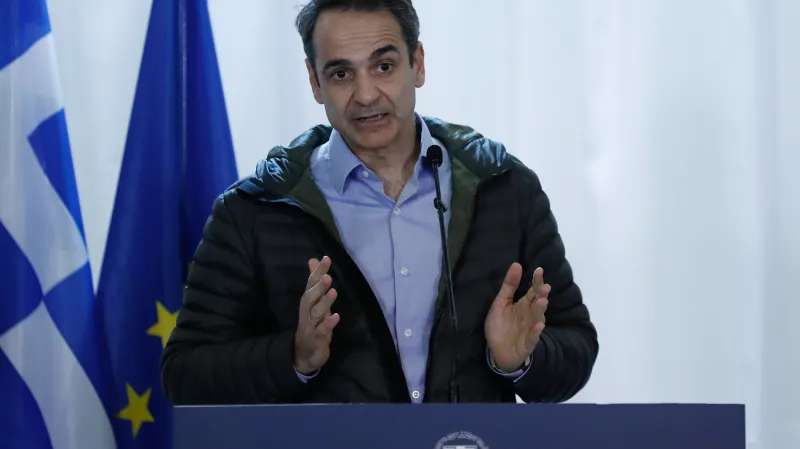 Řecký premiér Kyriakos Mitsotakis