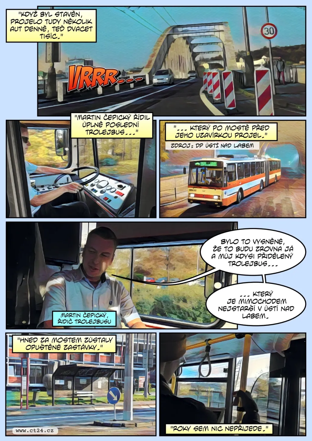 Benešův most chátrá