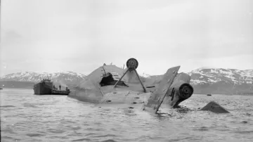 Bitevní loď Tirpitz - potopená