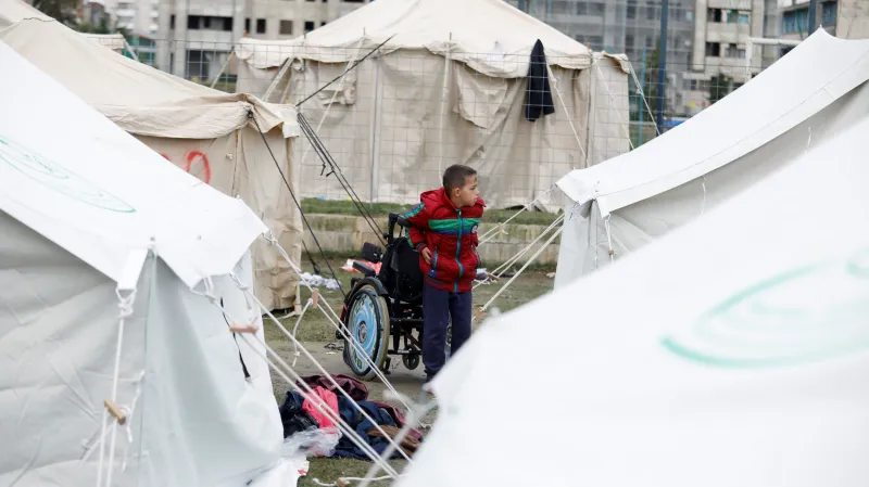 Provizorní ubytování pro lidi bez přístřeší v Drači