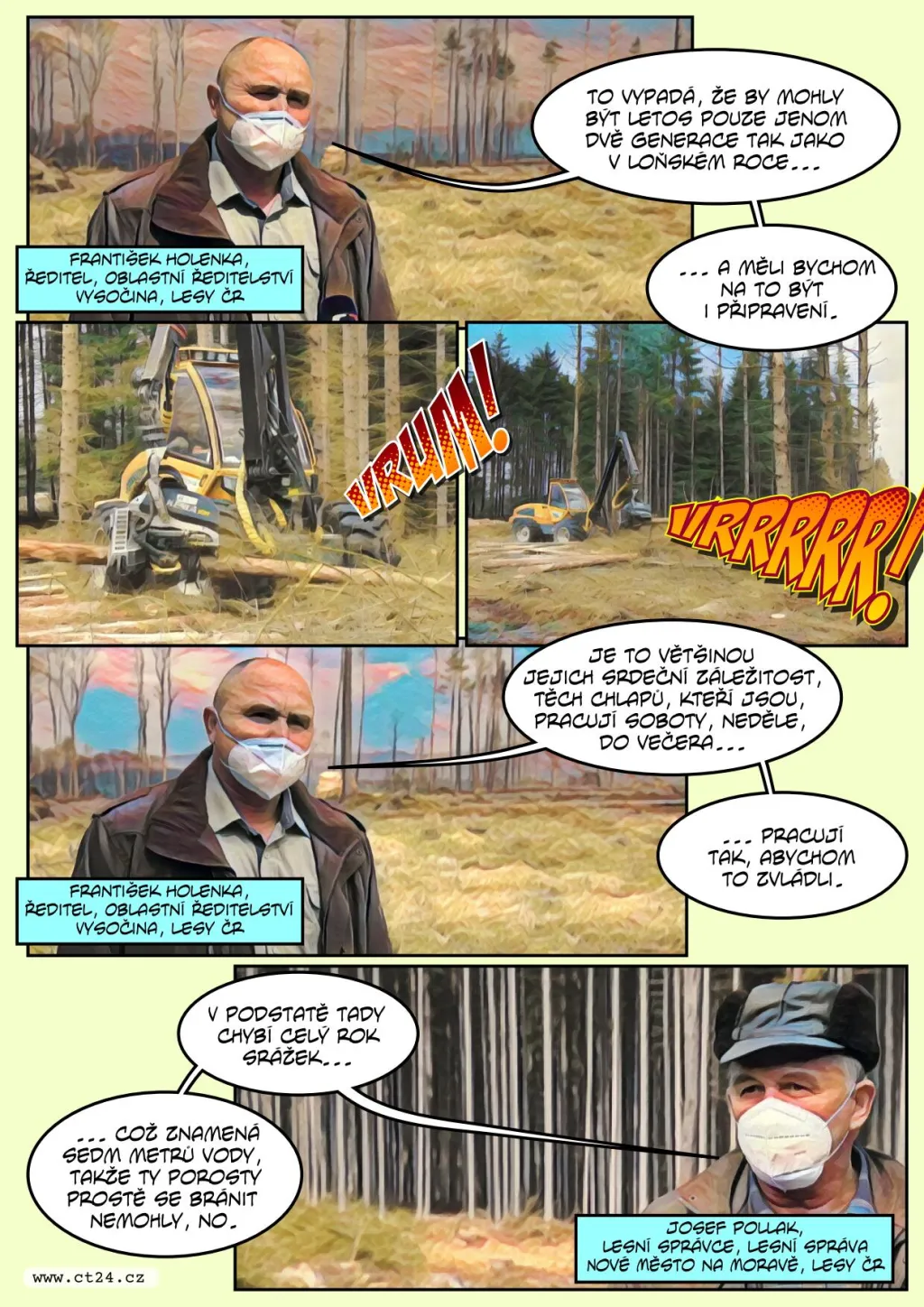 Lesníci loni zasadili 200 milionů stromů