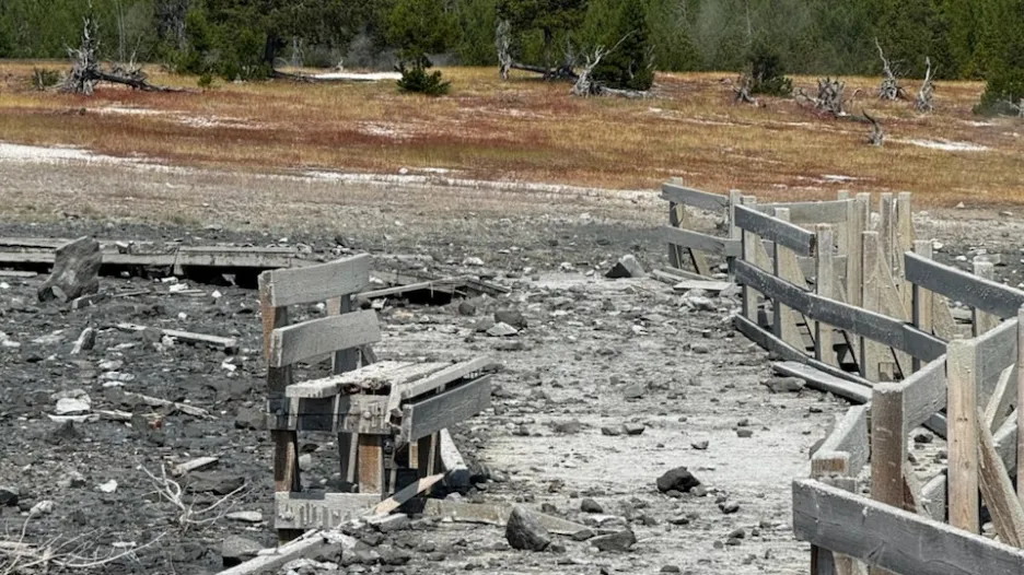 Yellowstonský národní park – zavřená část