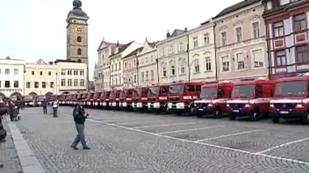 Nová hasičská auta