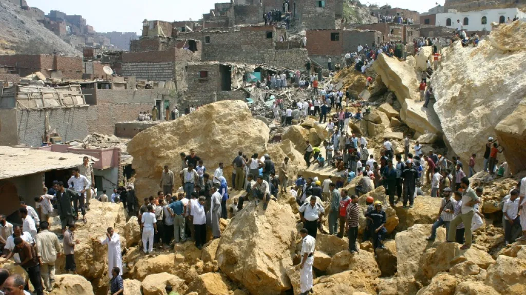 Sesuvy půdy v Egyptě