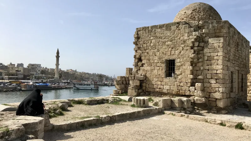 Mořský hrad v Sidónu