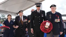 Veteráni druhé světové války na 81. výročí vylodění v Normandii