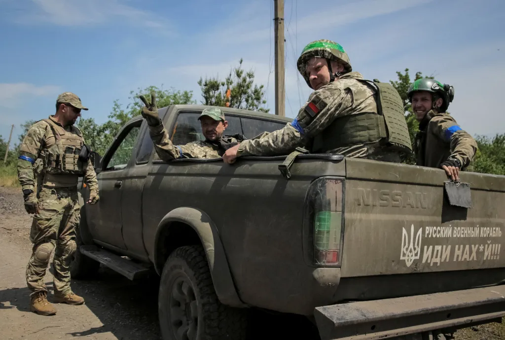 Ukrajinské síly osvobodily některé obce na frontové linii