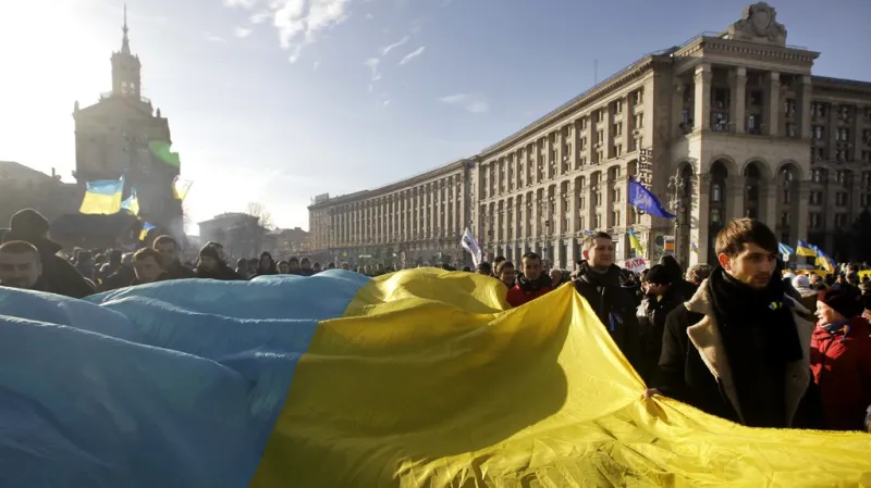 Protesty v Kyjevě