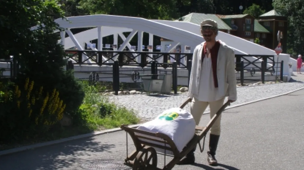 Z oslavy ve Špindlerově Mlýně - Špindlerovský mlynář