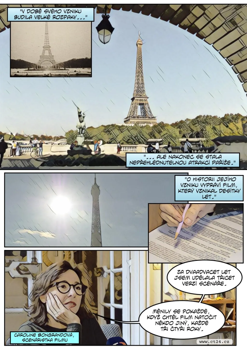 Ve Francii zažívá úspěch film o Eiffelovi