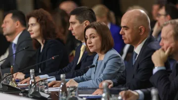 Zasedání Výboru ministrů Rady Evropy v Kišiněvě za účasti moldavské prezidentky Maii Sanduové