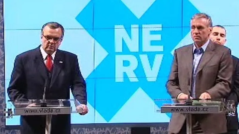 Miroslav Kalousek a Mirek Topolánek