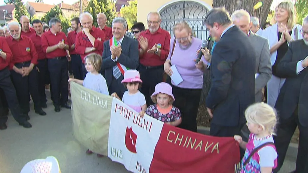 Chyňava vítá potomky italských vysídlenců