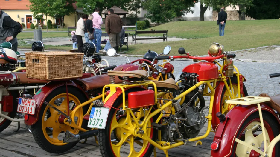 Sraz motocyklů značky Böhmerland