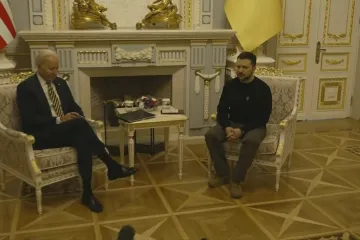 Ohlédnutí: Americký prezident navštívil Kyjev