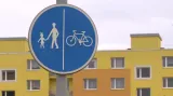 Cyklostezka a stezka pro chodce