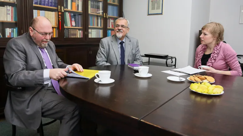 Pavel Stolař a Joel Ruml