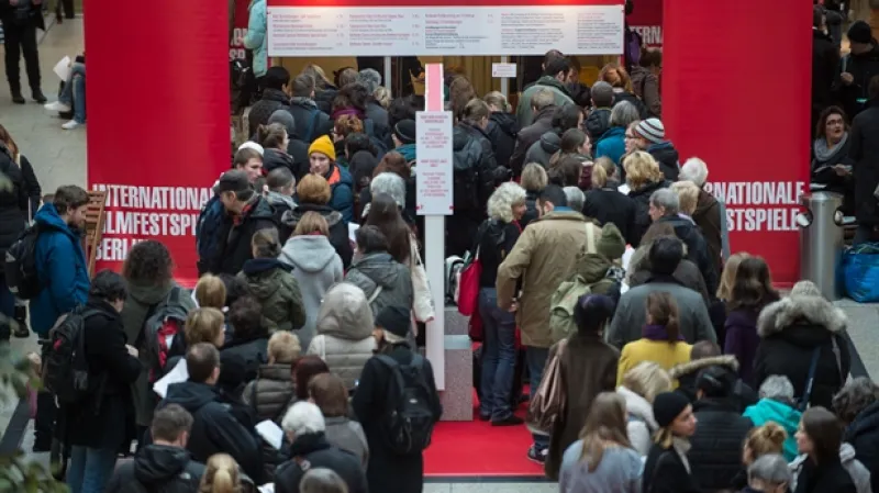 Fronta na lístky 65. Berlinale