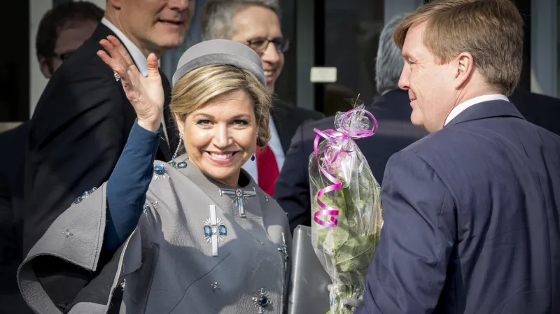 Nizozemský královský pár je na návštěvě Německa