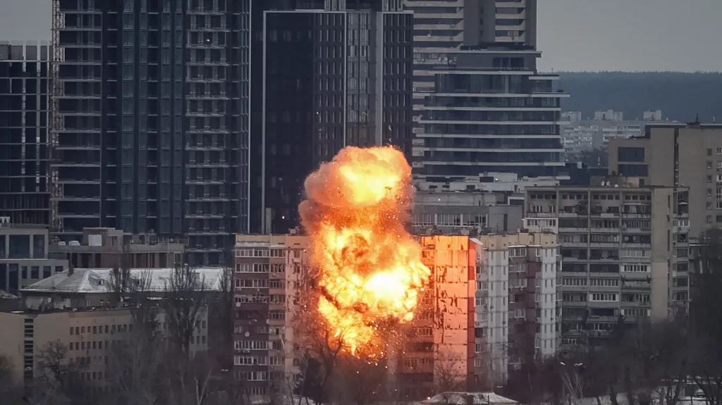 Ruské údery na Kyjev (27. 12. 2025)