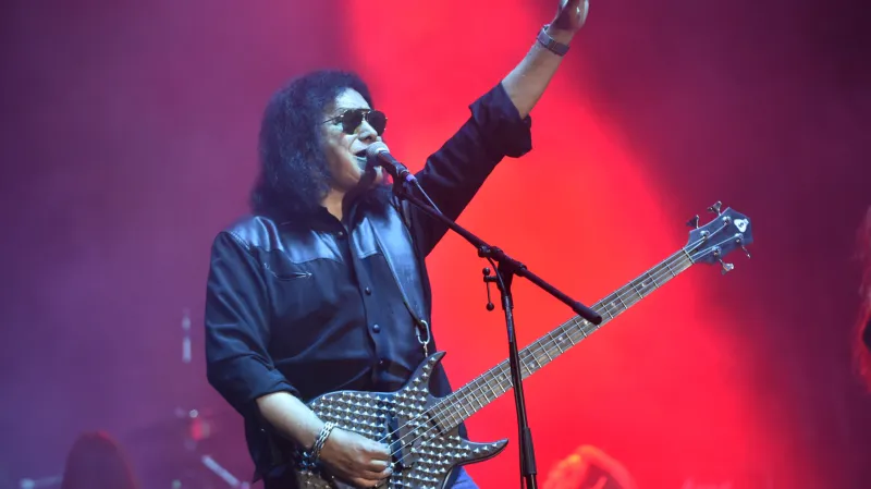 Koncert Gena Simmonse ve Vizovicích