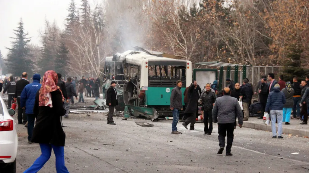 Výbuch v tureckém městě Kayseri