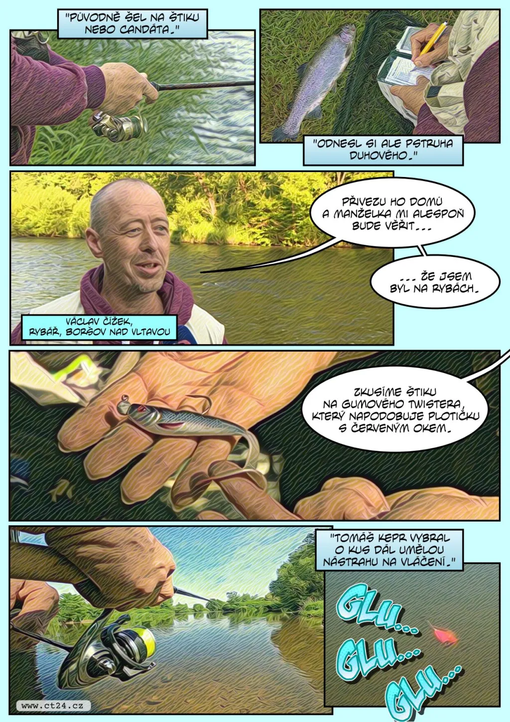 Rybářům začala sezona dravců