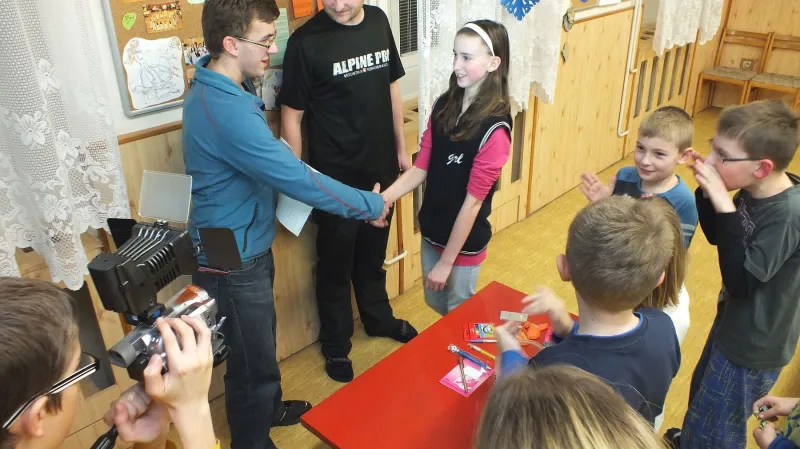 Soutěž ve stolním fotbalu - DDM Boskovice