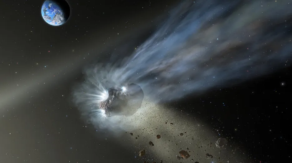 Kometa Catalina, vizualizace