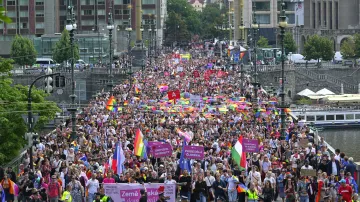 Hlavním městem prošel průvod Prague Pride