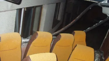 Nehoda autobusu v Račicích