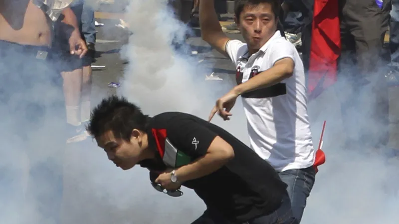 Čínské protesty proti Japonsku