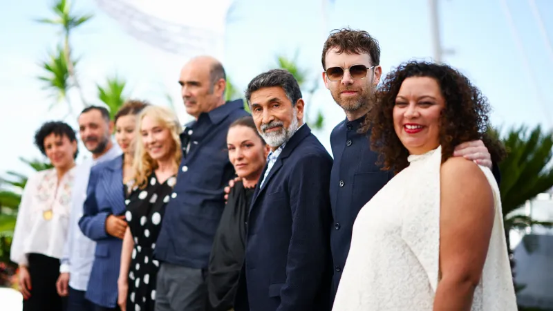 Delegace k filmu L'Abandon na festivalu v Cannes