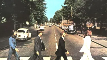 Obal alba Abbey Road od Beatles