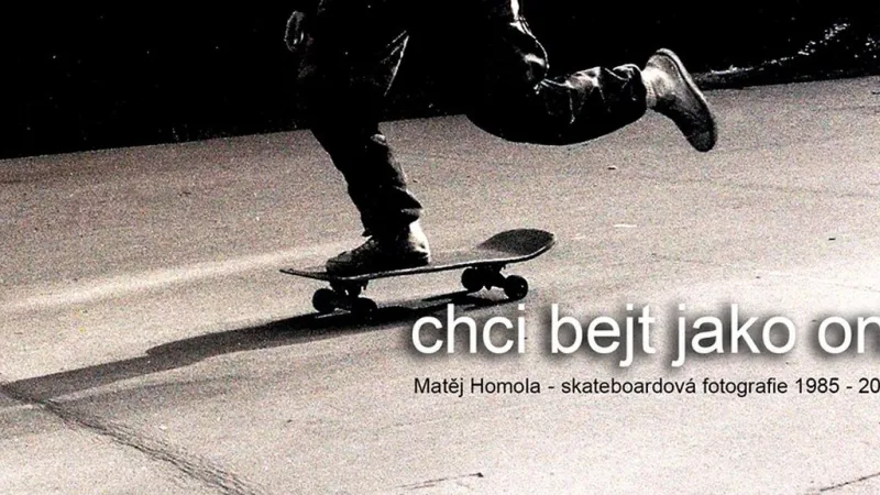 Z knihy Matěje Homoly o skateboardingu Chci bejt jako oni