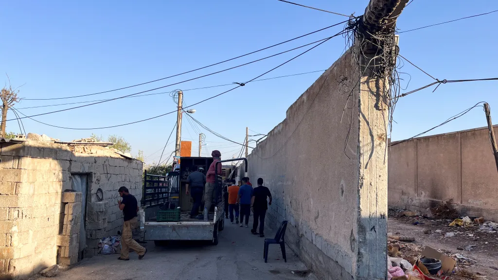 Vysídlení Alavité opouští svůj domov v syrském Damašku (ilustrační foto)