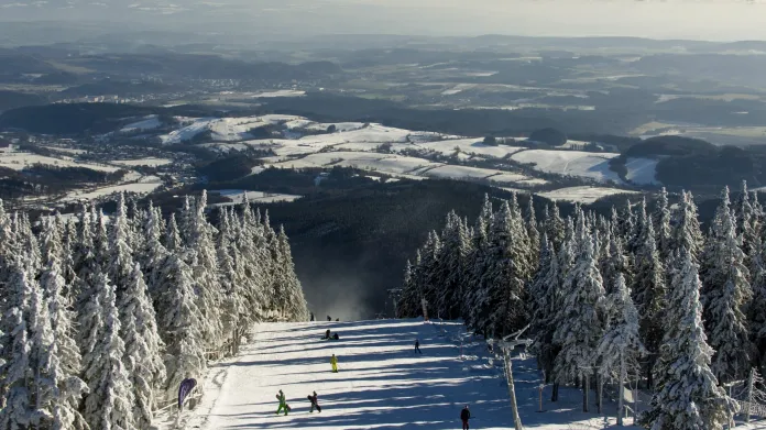 První lyžařský víkend v Krkonoších na Černé hoře