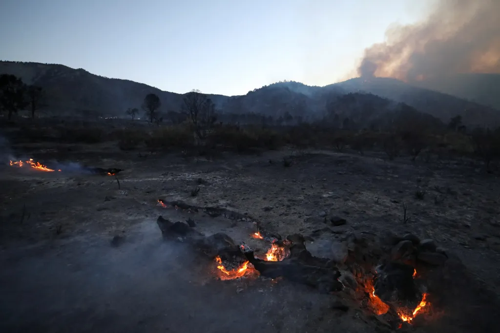 Lesní požáry v Kalifornii