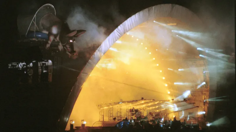 Koncert Pink Floyd na Strahově