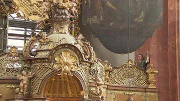 Oltářní obraz v kostele sv. Jiljí