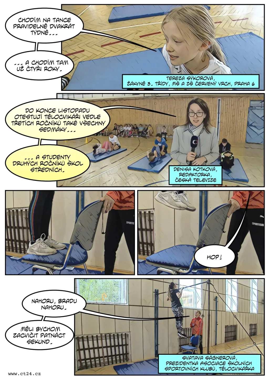 Fyzickou zdatnost čtvrt milionu dětí prověří testy