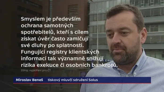 Miroslav Beneš, tiskový mluvčí sdružení SOLUS