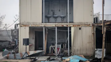 Trosky rehabilitační nemocnice pro drogově závislé po útoku na Kábul