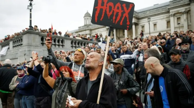 Demonstrace na londýnském Trafalgar Square,  Autor: Henry Nicholls,  Zdroj: Reuters