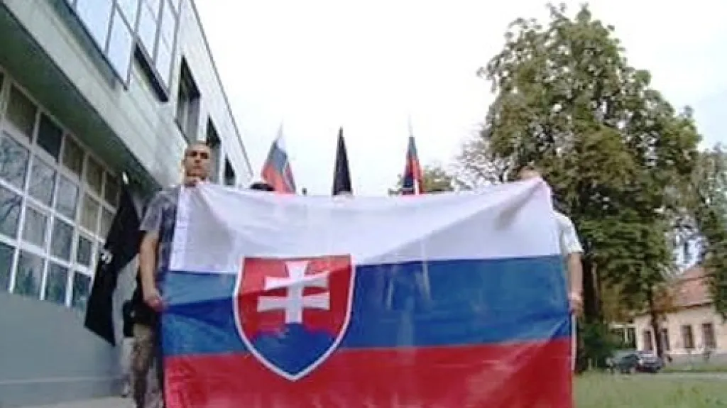 Shromáždění nacionalistů v Prešově