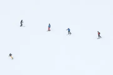 Ukrajinci trénují na první zimní olympiádu od velké ruské invaze