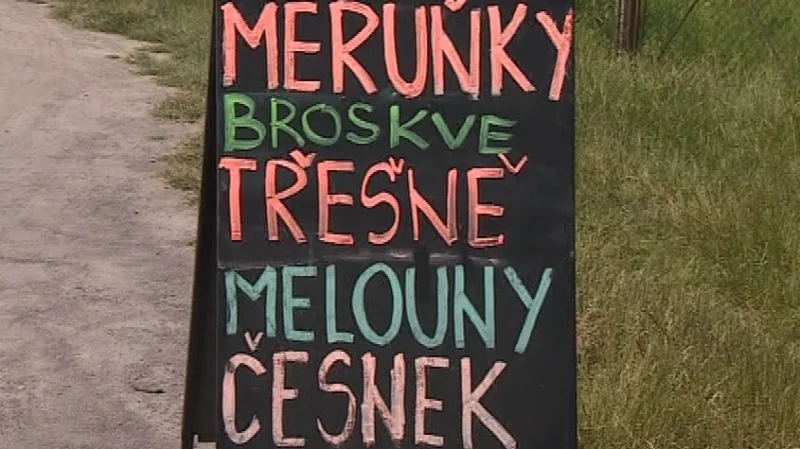 U cest se dá koupit především sezonní zboží