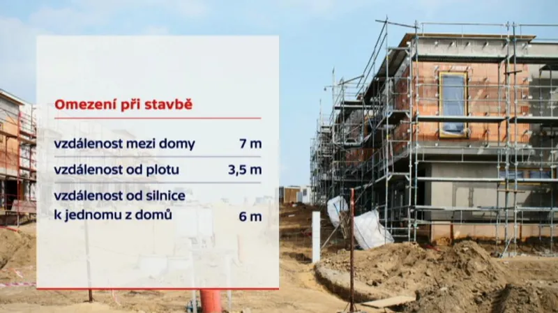 Omezení při stavbě