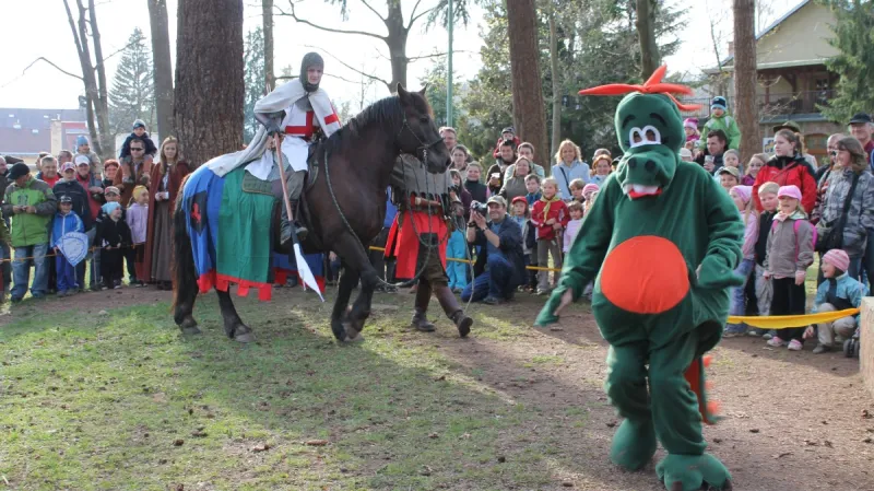 Z šermířského vystoupení - Legenda Aurea