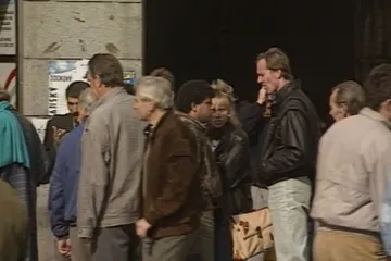 30 let zpět: Veksláci na Václaváku